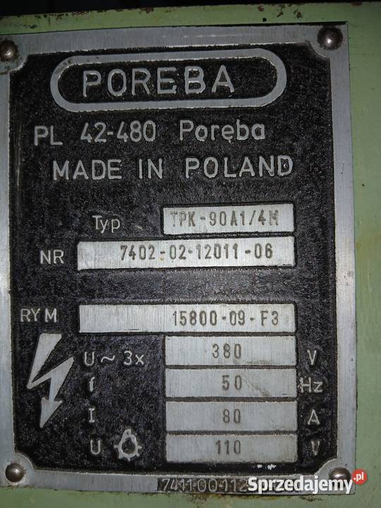 Tokarka PORĘBA TPK 90 x 4000 11000000 Netto