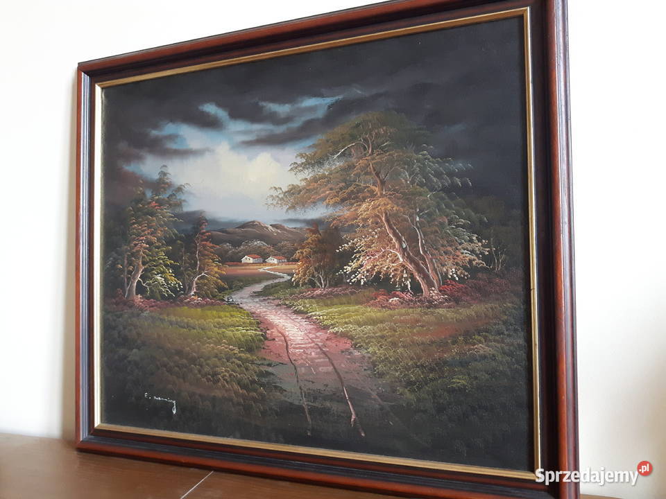 Krajobraz przed burzą Warszawa