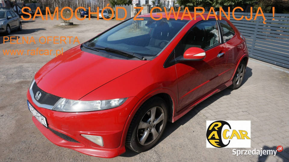 Honda Civic z Niemiec opłacona . Gwarancja VIII (2006-2011)