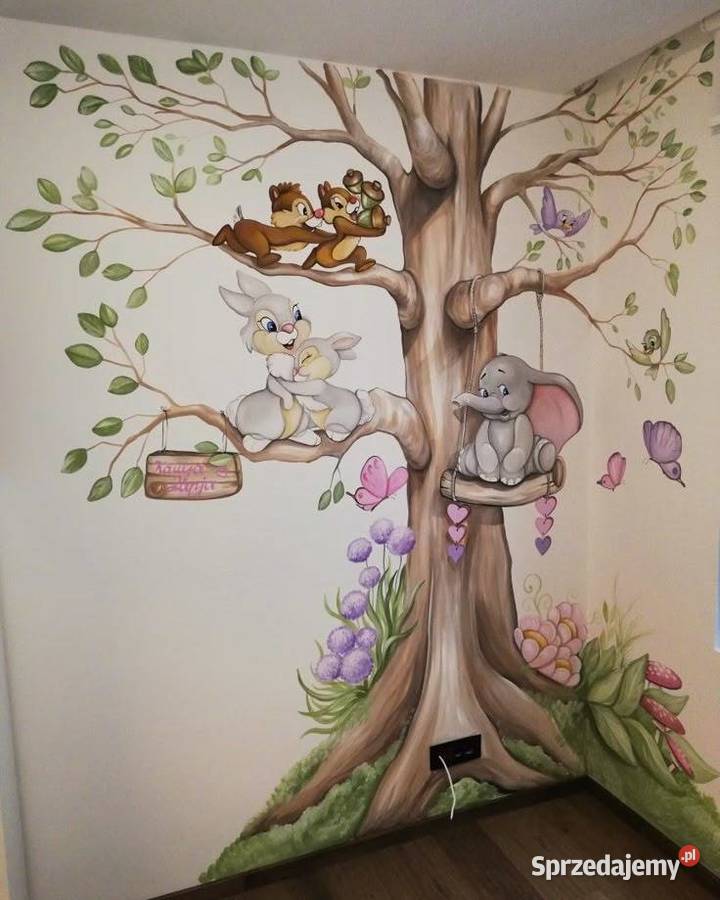 Tanie artystyczne malowanie ścian w pokoju Dekoracje i ozdoby Poznań