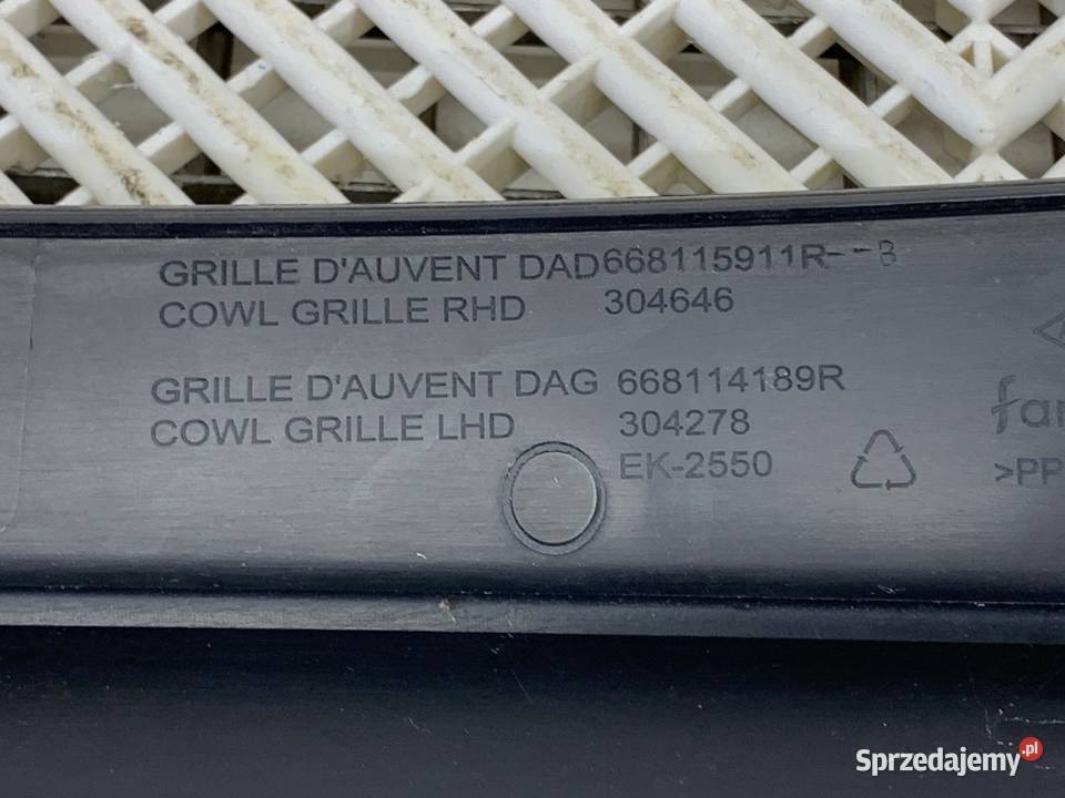 PODSZYBIE RENAULT CLIO V 668114189R Hatchback