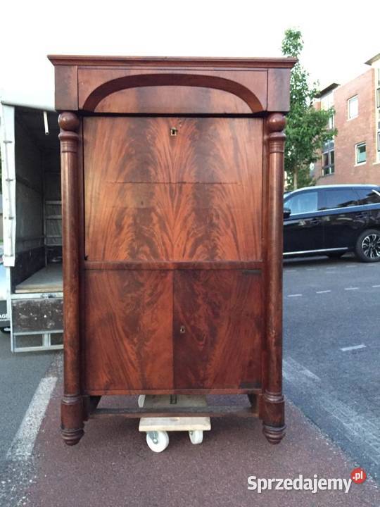 Sekretarzyk Biedermeier Mahon z Holandii Olkusz