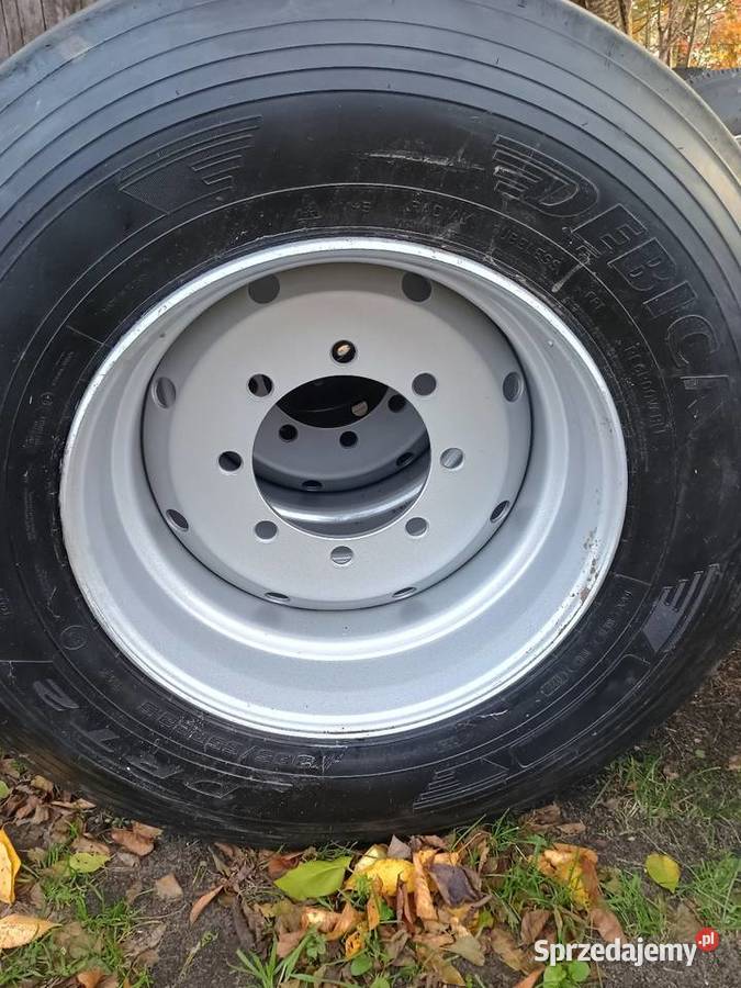 Koła do przyczepy Hl HW 8 otworów 38555R225 Bielawy