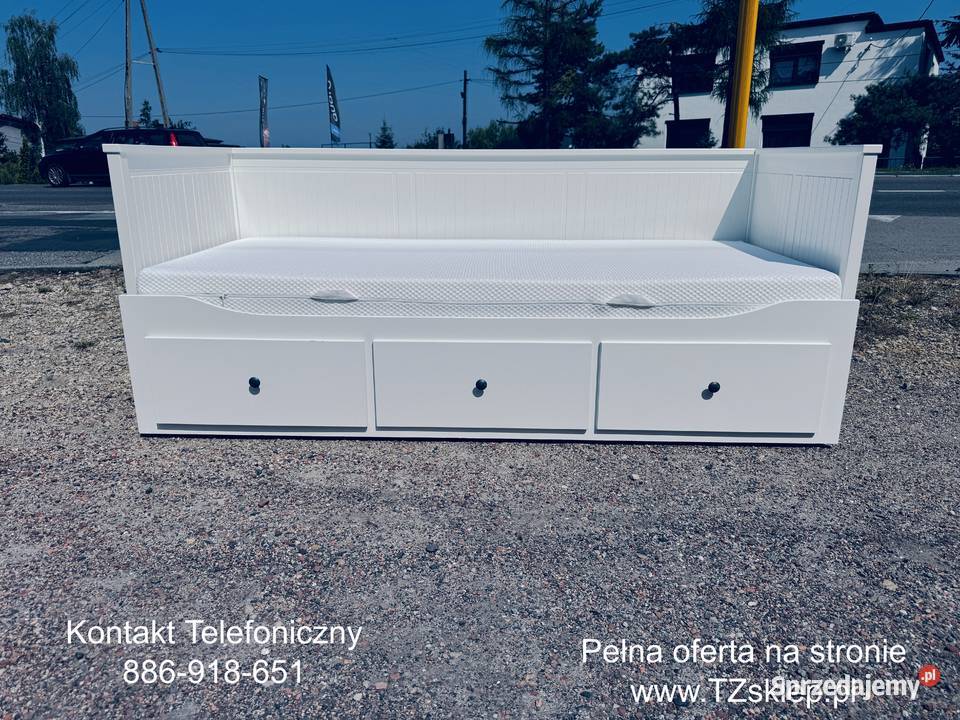 IKEA HEMNES Leżanka Łóżko z 3 szufladami 2 Rybnik