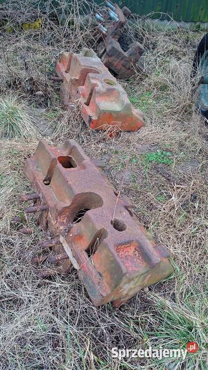 ciężar balast obciążnik spycharka dt 75 det dt75 Rolnictwo Bryski