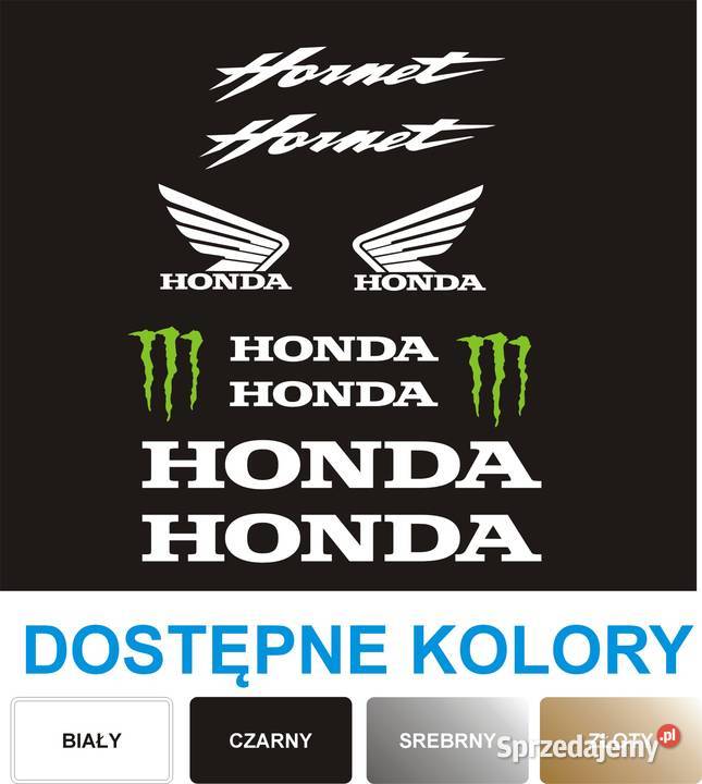 HONDA HORNET naklejki tuningowe na motocykl Kraków
