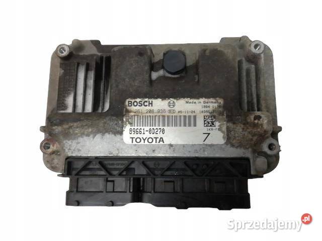 STEROWNIK SILNIKA 0261208936 Toyota Yaris II