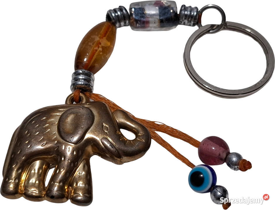 Breloczek handmade słoń 4 125 Brelok Czeladź