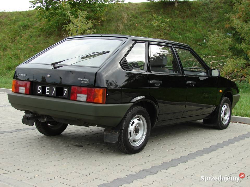 Lada Samara 1991 r salon polska kolor czarny 5 54KM Łask sprzedam