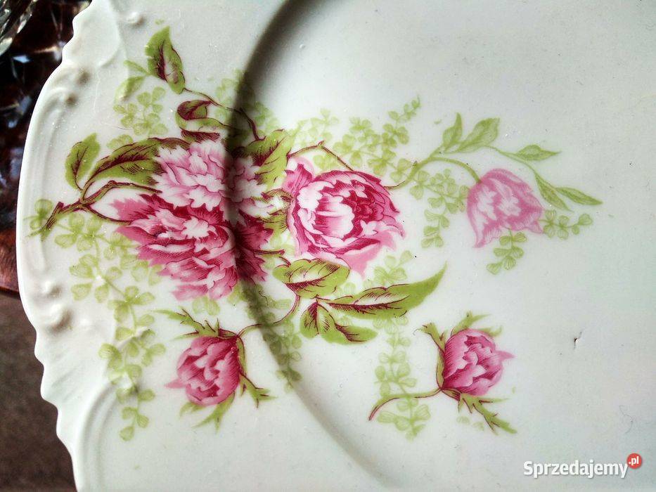 Talerz do drugiego dania Limoges Francja Gdańsk