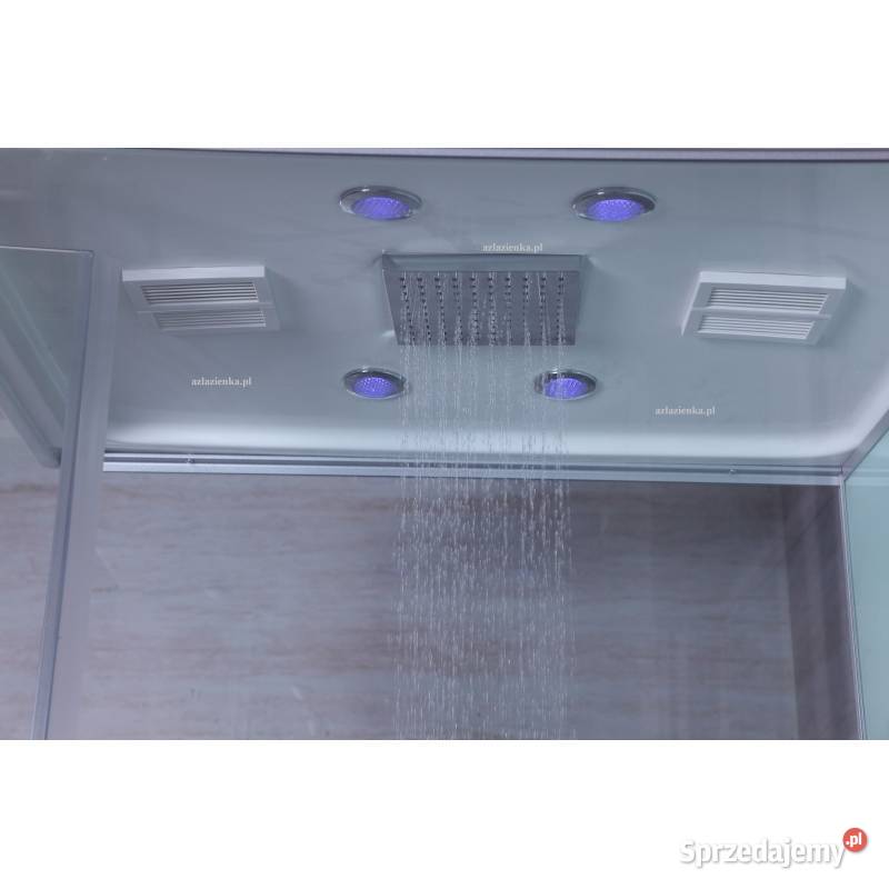 Kabina prysznicowa z hydromasażem 80 x 100 Wyposażenie wnętrz Grabówka