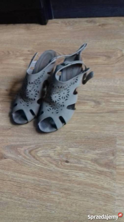 Sandały na obcasie 37 Iława