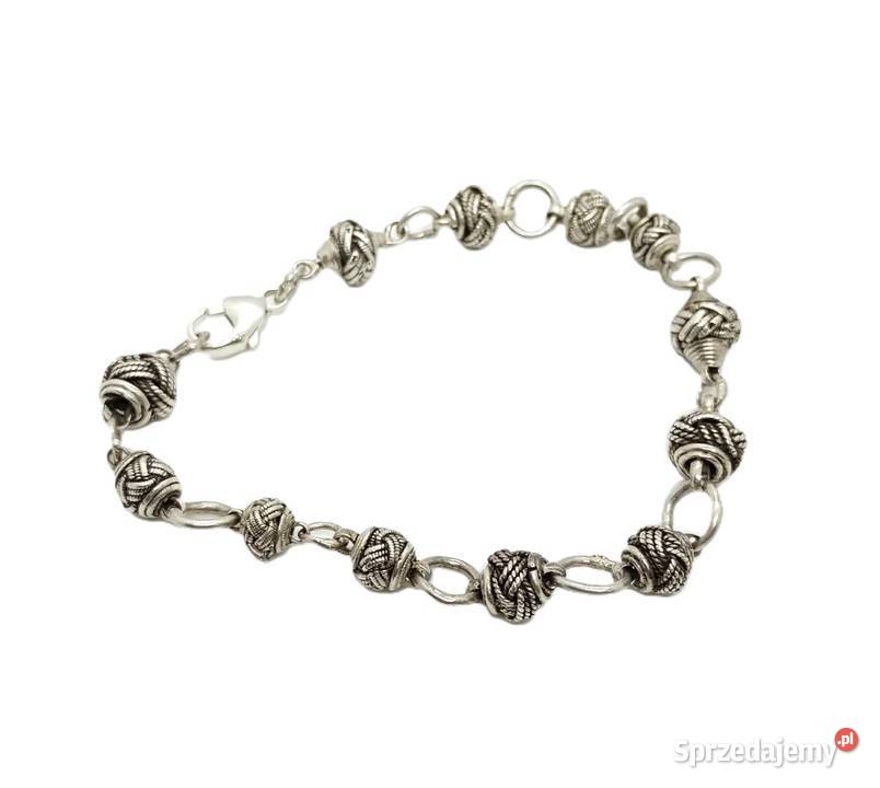 Srebrna Bransoletka pr 925 2882g srebro Elbląg