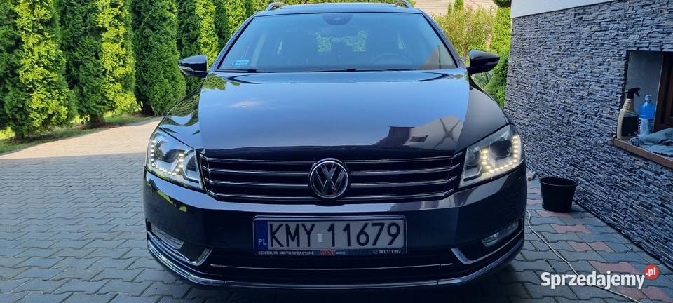 VW Passat B7 Wiśniowa