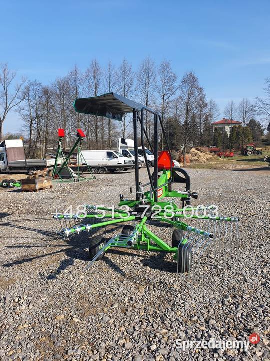 Zgrabiarka karuzelowa TALEX SPYDER 36m 42m nieuszkodzony Gołaczewy