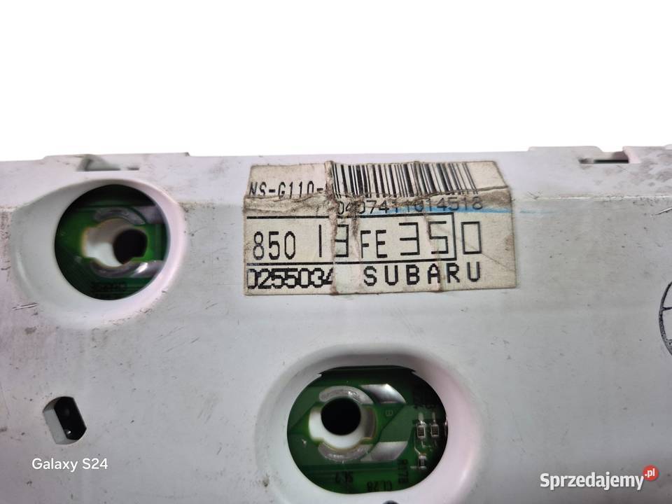 LICZNIK ZEGARY EU 0254004 SUBARU LEGACY 3 III 25 Kiczyce