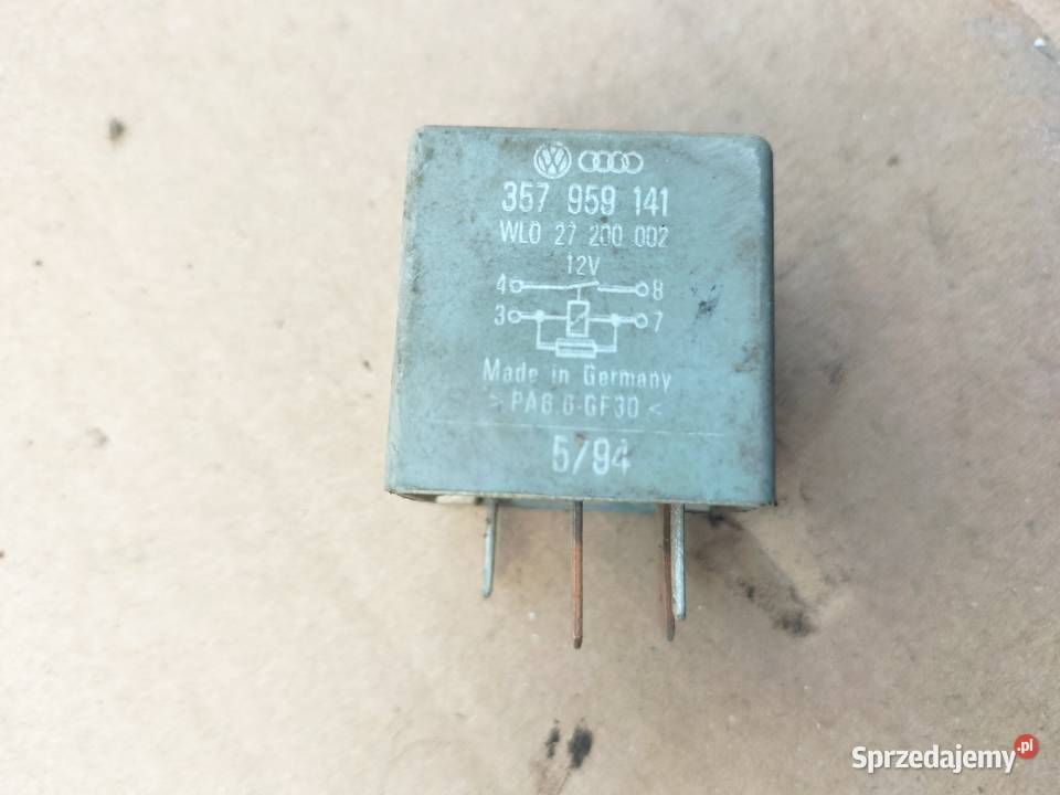 PRZEKAŹNIK 105 357959141 WL027200002 12V