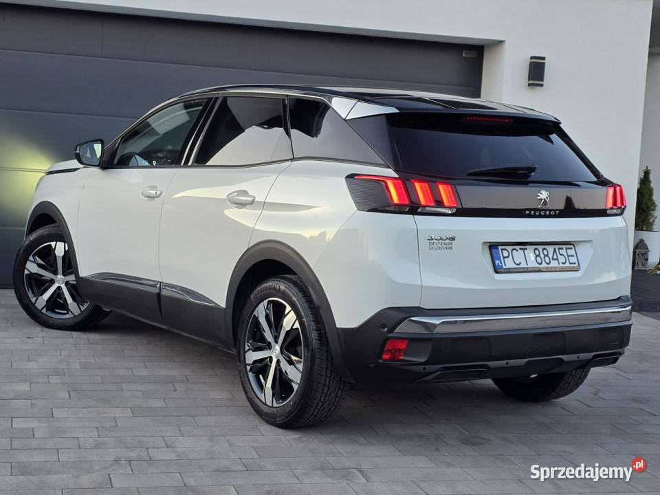 Peugeot 3008 ALLURE bezwypadkowy skóry kamery centralny zamek Czarnków sprzedam