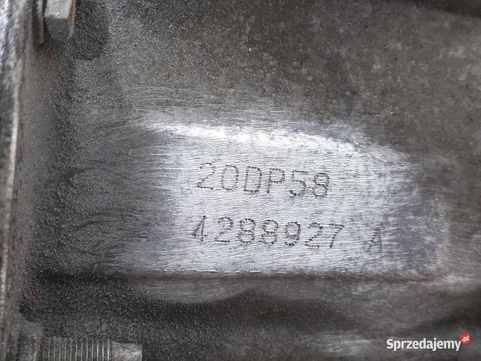 SKRZYNIA BIEGÓW 20DP58 16 VTI THP Peugeot