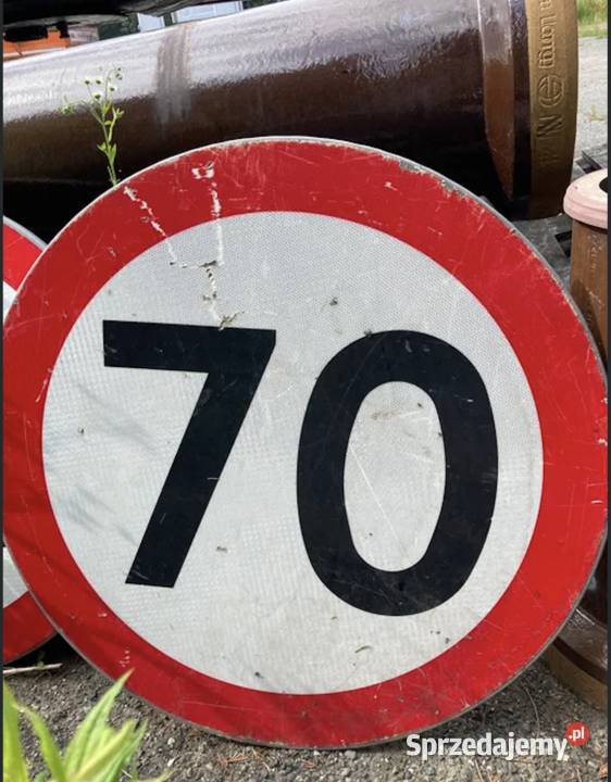 Znaki drogowe używane Łazy