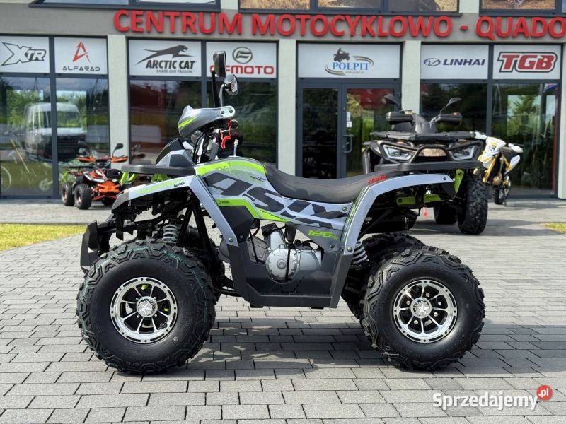 QUAD ASIX FOURCRAFT 125CC SZAROZIELONY nieuszkodzony Kraków