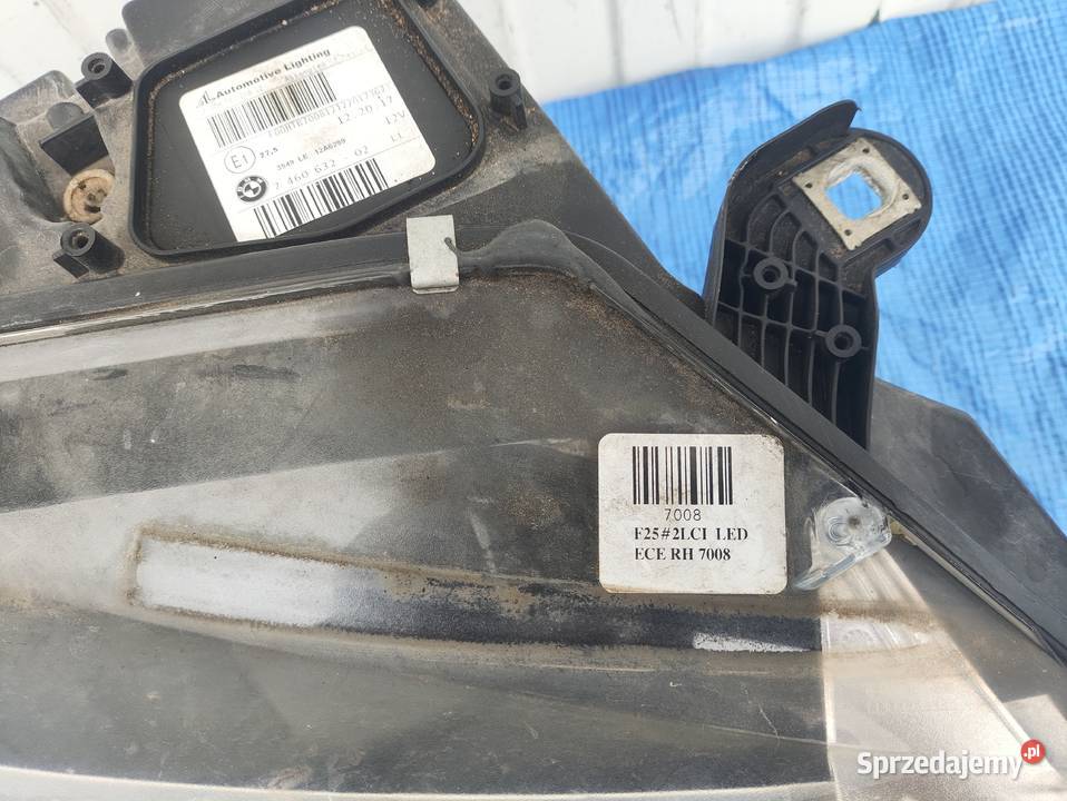BMW X3 F25 X4F26 LIFT FULL LED LAMPA PRAWA PRZÓD Wałcz