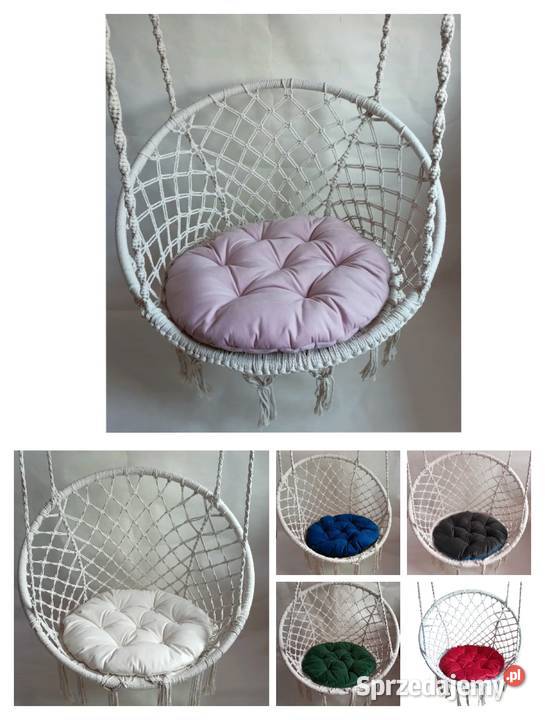 Huśtawka fotel wiszący bocianie gniazdo z Włocławek