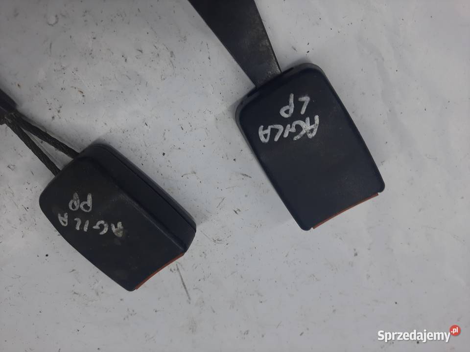 Opel Agila Lewa Prawa Wpinka zapinka pasa Wyposażenie wnętrza łódzkie Ksawerów sprzedam