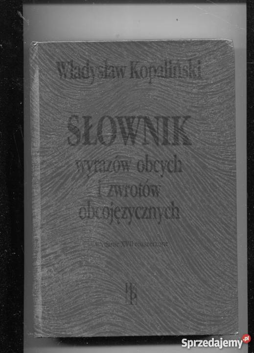 Słownik wyrazów obcych i zwrotów obcojęzycznych Szczecin