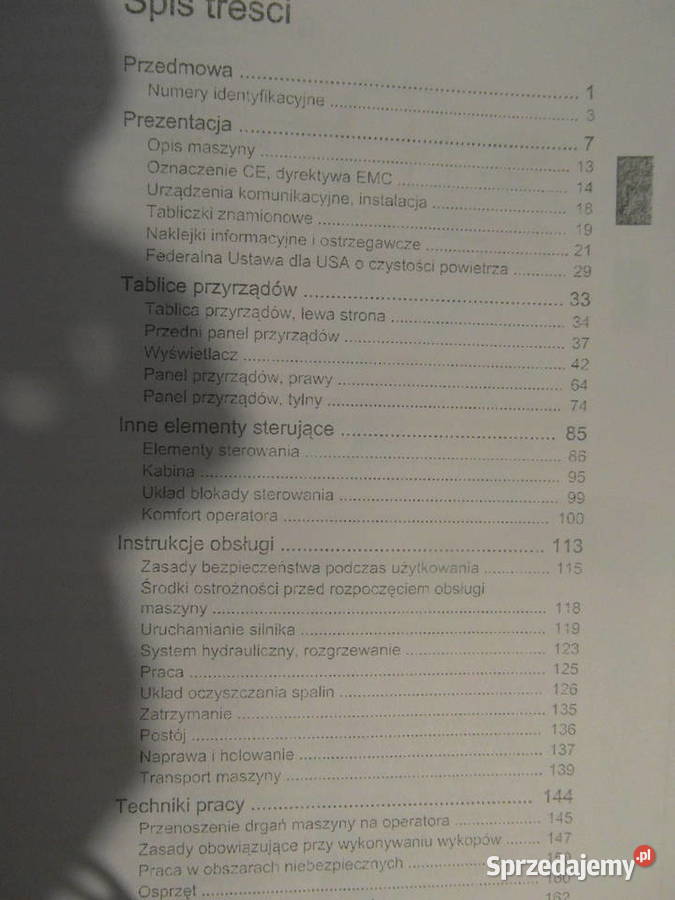 dtr instrukcja obsługi koparka volvo ec220 DL Rok wydania 2008 zachodniopomorskie Szczecin