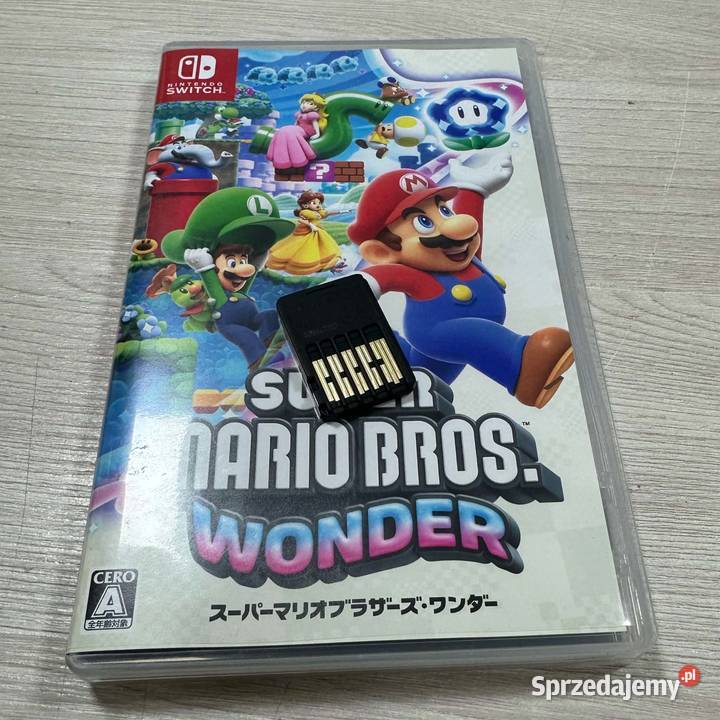 Gra na Nintendo Switch Super Mario Bros Wonder Gry na konsole Elbląg