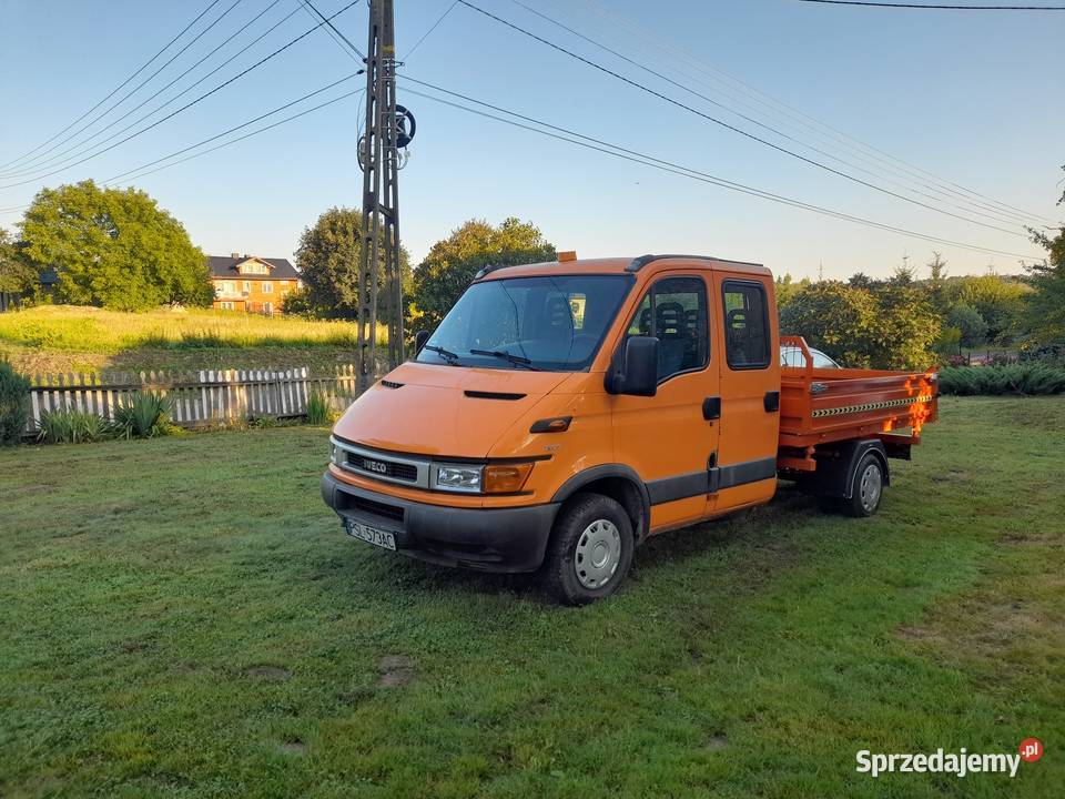 Iveco daily doka bliźniaki 2001 28 kiper 3 Nieczulice-Kolonia