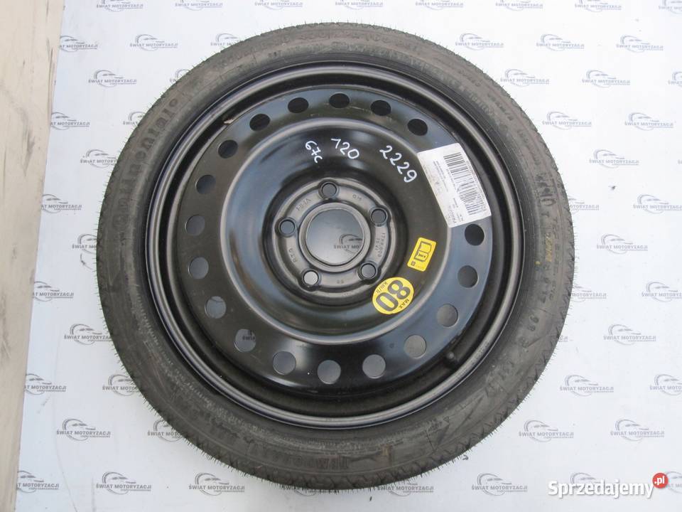 OPEL INSIGNIA koło dojazdowe 1257017 98M 5x120 Kielce