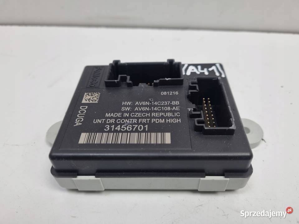 Volvo VOLVO V40 II MODUŁ DRZWI PRAWY PRZÓD osobowe Chełm sprzedam