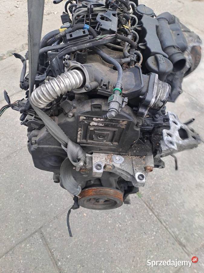Citroen Peugot 16 HDi 109 silnik kompletny kod śląskie Jastrzębie-Zdrój sprzedam