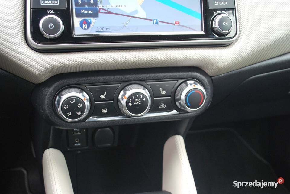 Nissan Micra 10 Benzyna Klima Kamera Navi Niski wspomaganie kierownicy Nowy Sącz
