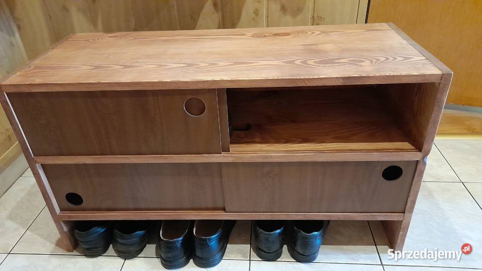 Drewniana szafka na buty Sosna Balin sprzedam
