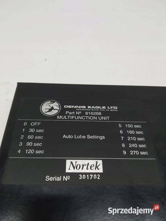 MODUŁ STEROWNIK 816268 NORTEK Dennis Eagle Elite Komputery