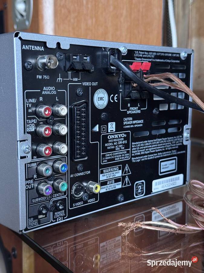 Wieża Onkyo DVD DR815 piękny stan Pruszków