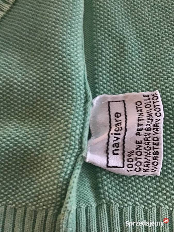 Sweter męski miętowy Mrągowo