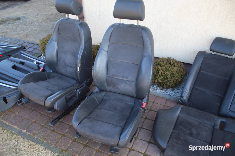 FOTELE KANAPA BOCZKI PÓŁSKÓRA AUDI A4 B6 KOMBI osobowe sprzedam