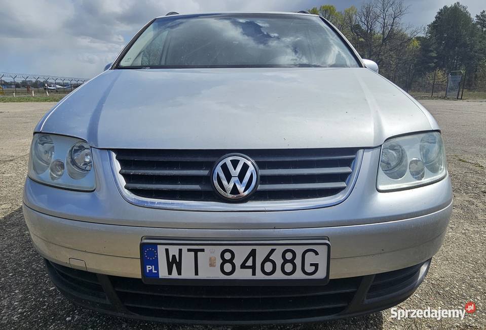 VW Touran 16 8V 102 2007r klimatyzacja elektryka Touran Majdan Ostrowski