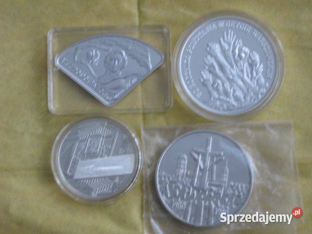 Sprzedam srebrne lustrzanki Numizmatyka Wałcz