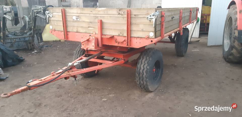 Przyczepa wywrotka HL 8011 zarejestrowana Turek