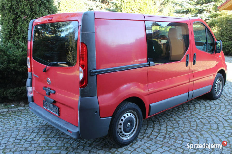 Renault Trafic DCi 115 Dubel kabina 6 osobowy II Lubań