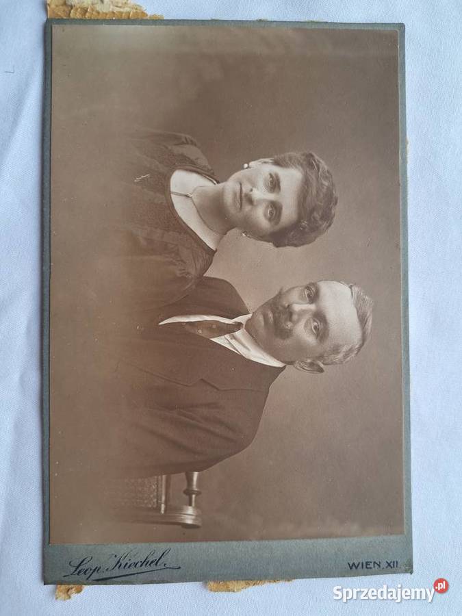 Stara fotografia na kartoniku opis Wiedeń 1922 Brzesko sprzedam
