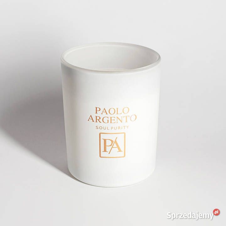 Świeca Sojowa Paolo Argento BIANCO Casual biały małopolskie