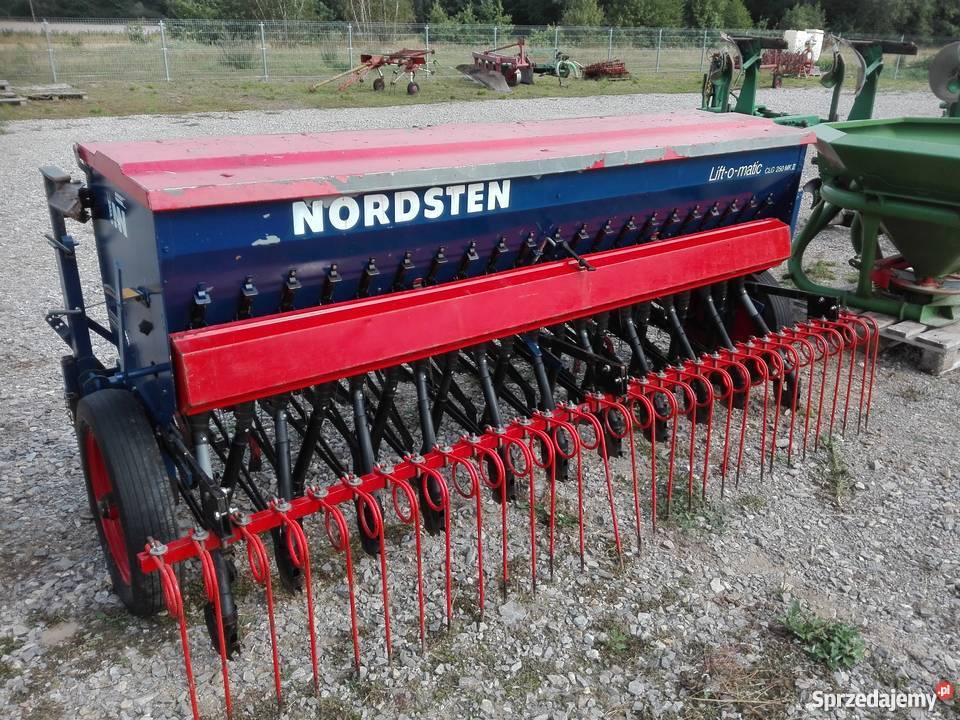 Siewnik zbożowy Nordsten 25 m nieuszkodzony