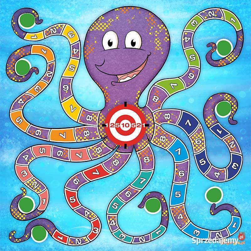 OCTOPUS gra podłogowa XXL DZIECI do skakania i pomorskie Gdańsk