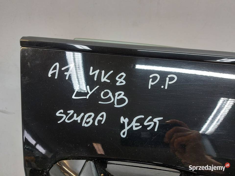 Audi A7 II 4K8 4M0 TFSI DRZWI PRAWY PRZÓD CZARNY osobowe sprzedam